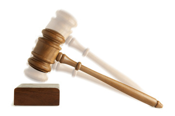 Gavel Isolated