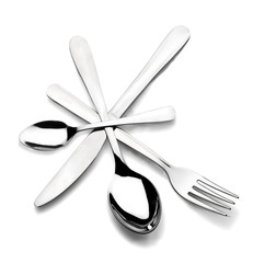 Cutlery in a circle