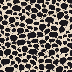 Speech Bubbles - Seamless Vector