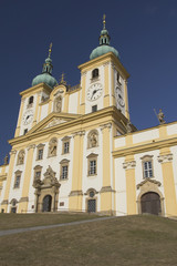 Fototapeta na wymiar Basilica of Our Lady of Visitation in Olomouc (Czech Republic).