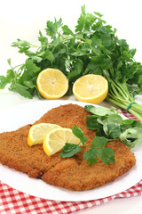 gebratenes Wiener Schnitzel