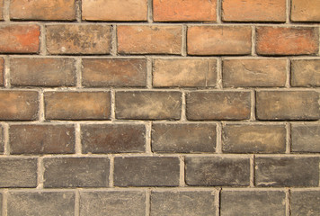 Old brick wall background