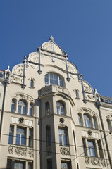 Fototapeta premium Old building in centre of Riga