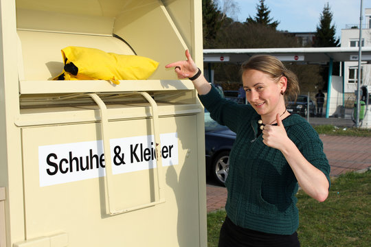 Altkleider und Schuhe