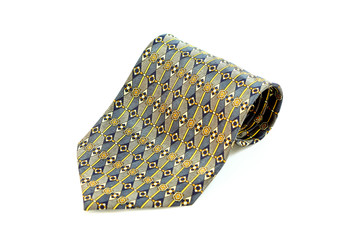 Tie beautiful. On a white background