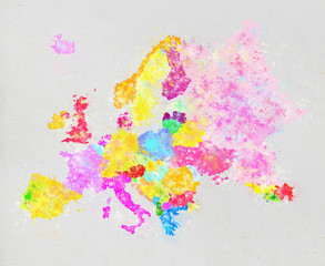 Fototapety  Europe map