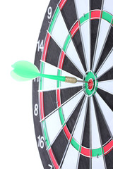 dart board isolated on white