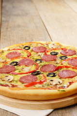 Pepperoni pizza