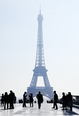 Obraz na płótnie Canvas Eifel Tower