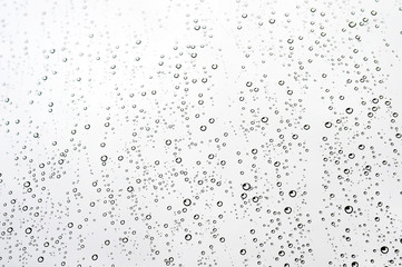 Water drops on the window