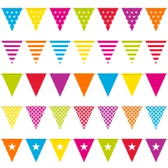 5 Seamless Festoons Colour Different Pattern © Jan Engel