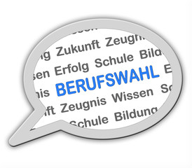 SP-Sticker rel BERUFSWAHL