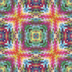 Modern Native American pattern, seamless