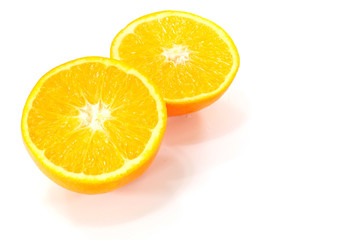 Orange isolated on white background