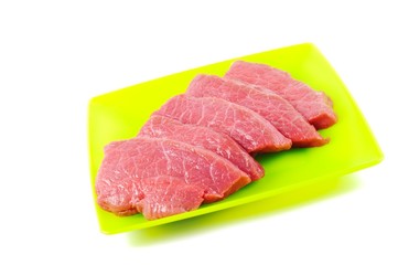Raw meat
