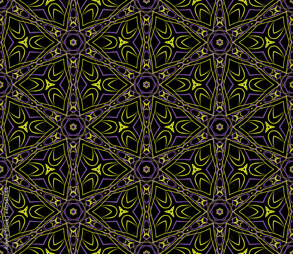 Aufkleber seamless colorful pattern background