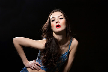 Naklejka premium mystic wild woman