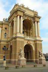 Fototapeta na wymiar Odessa Opera Theater, Ukraine