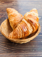 fresh croissant