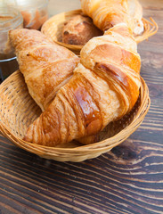 fresh croissant