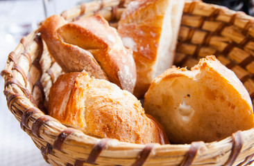 bread in basket