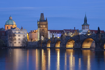 Fototapeta na wymiar Praga, Most Karola