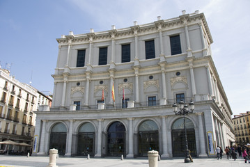 Royal theatre, Madrid.