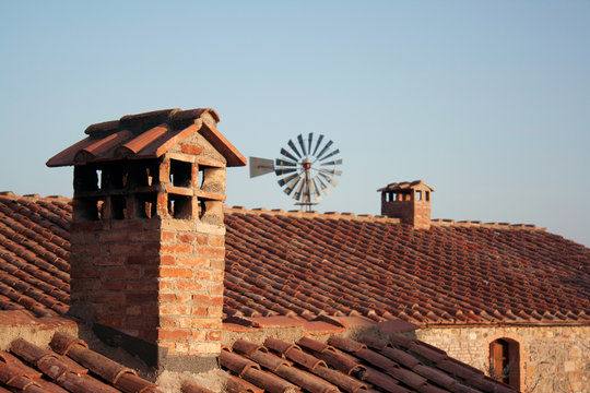 Scorcio su tetti