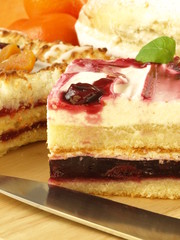 Dessert, closeup