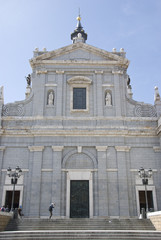 Cathedral Almudena, Madrid, Spain.
