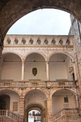 Fototapeta na wymiar De Mari Palace. Acquaviva delle Fonti. Apulia. Włochy.
