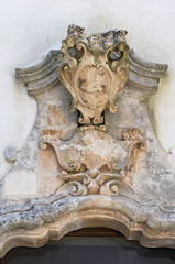 Delfini Palace. Martina Franca. Puglia. Italy.