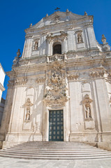 Basilica of St. Martino. Martina Franca. Puglia. Italy.