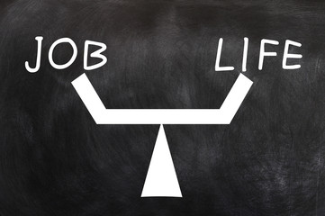 Balance of job and life