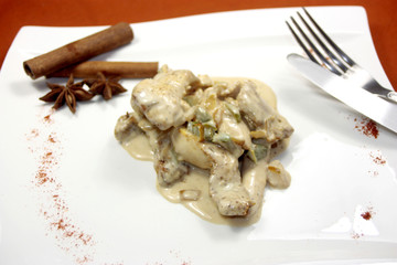 aiguillettes de poulet