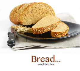 Bread with sesame