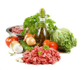 Raw minced meat