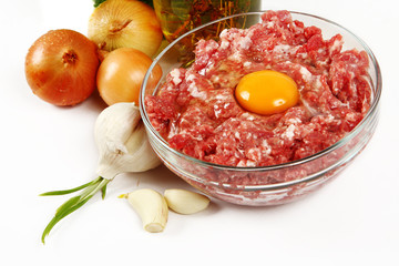Raw minced meat
