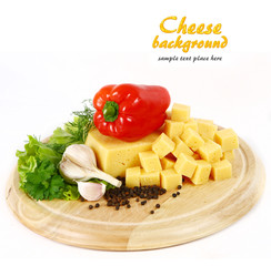Cheese background