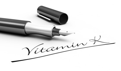 Fototapeta premium Vitamin K - Stift Konzept