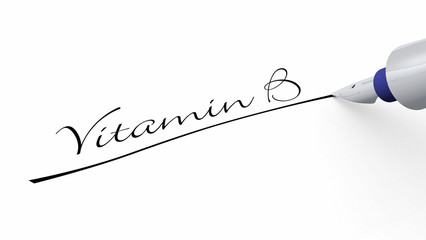 Stift Konzept - Vitamin B