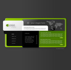 Vektor Website Design Template