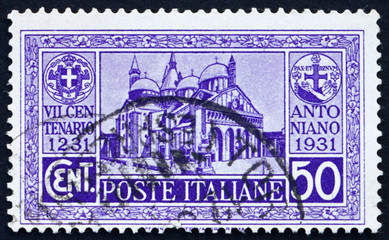 Postage stamp Italy 1931 Basilica of St. Anthony, Padua