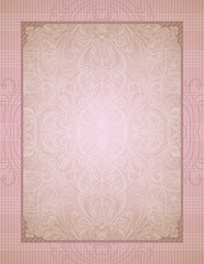 pink decorative background, vector