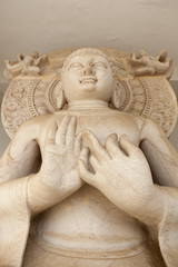 Image of Buddha from the Dhauli Shanti Stupa, Bhubaneswar