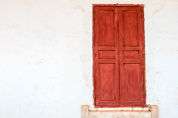 Window of typical architecture near Fianarantsoa