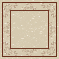 Decorative border and frame