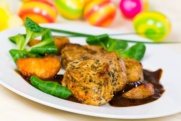 Marinierte Filets - Medaillons-Ostereier