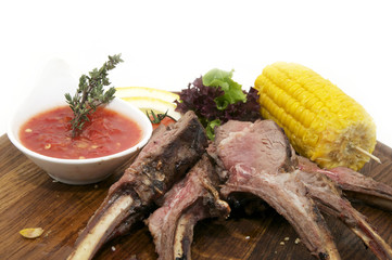 ребра гриль