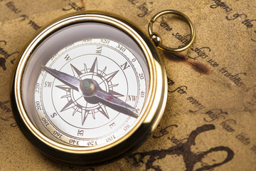 Fototapeta na wymiar Travelling, Compass